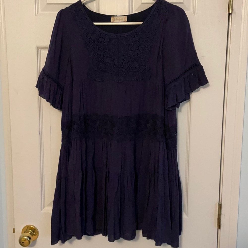 Navy Blue Dress